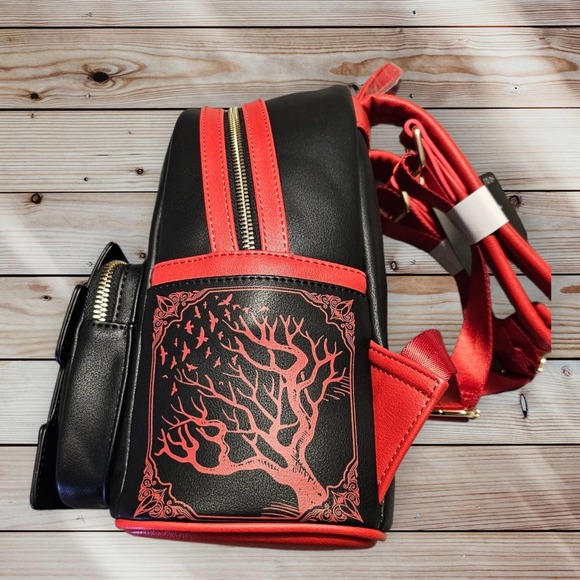 Loungefly Edgar Allan Poe Literary Horror Mini Backpack - Picture 4 of 9